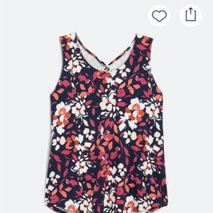 Market & Spruce Alora Twist Back Knit Tank